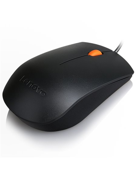 Мышь Lenovo 300/ USB/ 1600dpi/ Optical/ Black