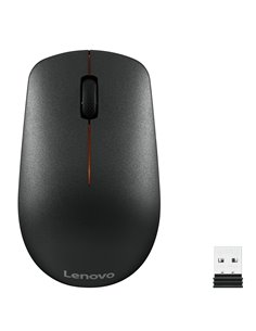 Беспроводная мышь Lenovo 400/ Nano Receiver/ 1200dpi/ Optical/ Black