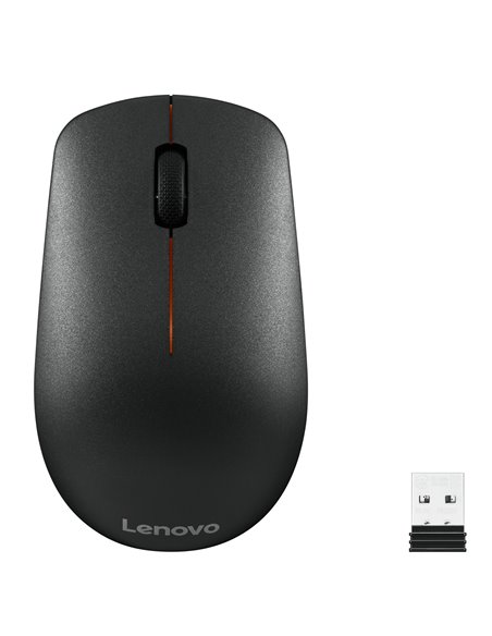 Беспроводная мышь Lenovo 400/ Nano Receiver/ 1200dpi/ Optical/ Black