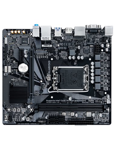 Placa de baza GIGABYTE H610M S2H V2/ 1700/ H610/ DDR5/ mATX