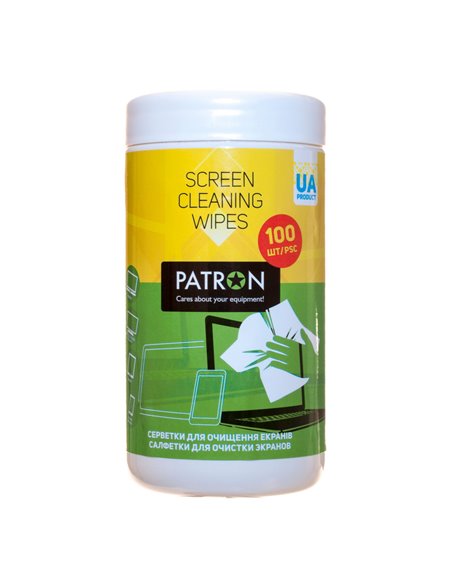 Чистящие салфетки Patron F3-027, для ЖК/Светодиодных экранов