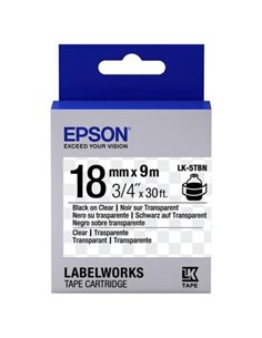 Картридж с лентой Epson LK-5TBN, 18мм x 9м 2
