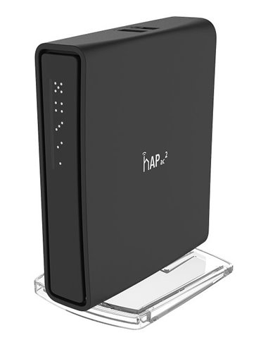 Router fără fir MikroTik hAP AC2, Negru
