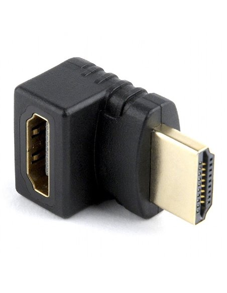Adaptor Video Cablexpert A-HDMI270-FML, HDMI (M) - HDMI (F), Negru