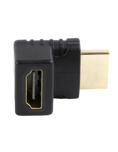 Adaptor Video Cablexpert A-HDMI270-FML, HDMI (M) - HDMI (F), Negru