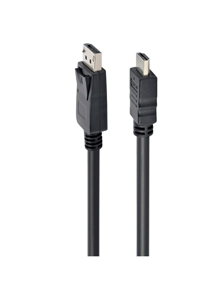 Видео кабель Cablexpert CC-DP-HDMI-10M, DisplayPort (M) - HDMI (M), 10м, Чёрный