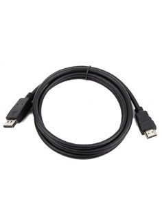 Видео кабель Cablexpert CC-DP-HDMI-10M, DisplayPort (M) - HDMI (M), 10м, Чёрный 2