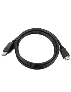 Видео кабель Cablexpert CC-DP-HDMI-5M, DisplayPort (M) - HDMI (M), 5м, Чёрный 2