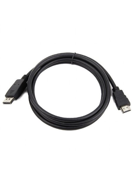 Видео кабель Cablexpert CC-DP-HDMI-5M, DisplayPort (M) - HDMI (M), 5м, Чёрный