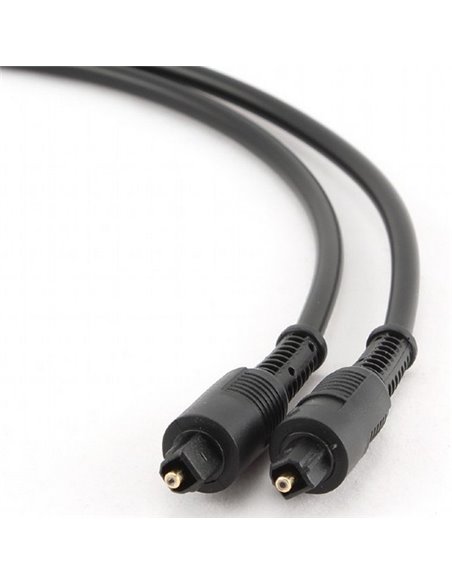 Аудиокабель Cablexpert CC-OPT-10M, Toslink - Toslink, 10м, Чёрный