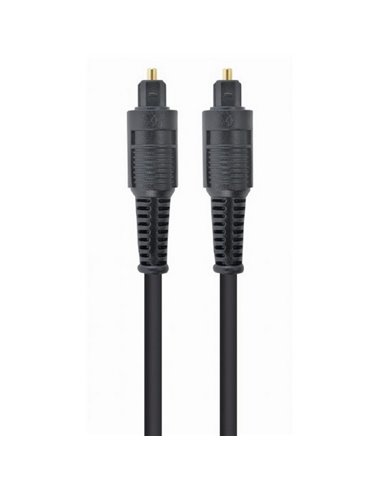 Аудиокабель Cablexpert CC-OPT-10M, Toslink - Toslink, 10м, Чёрный