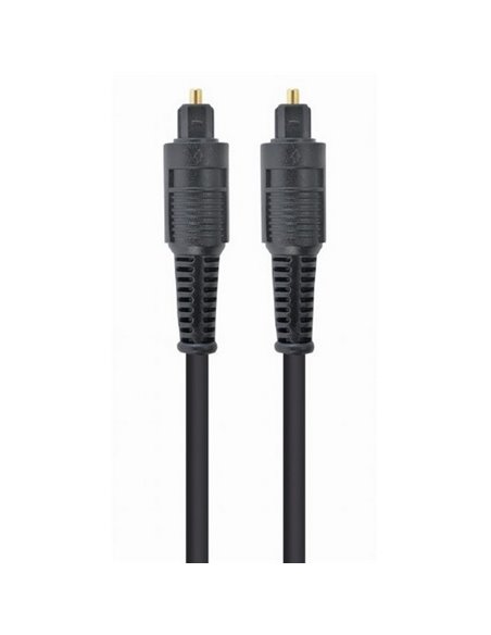 Аудиокабель Cablexpert CC-OPT-10M, Toslink - Toslink, 10м, Чёрный