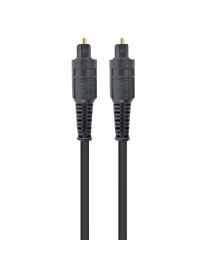 Аудиокабель Cablexpert CC-OPT-1M, Toslink - Toslink, 1м, Чёрный 2