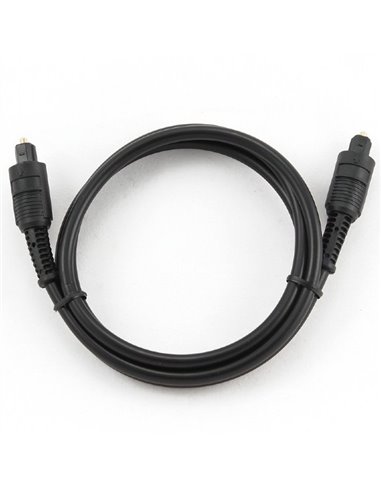 Cablu audio Cablexpert CC-OPT-1M, Toslink - Toslink, 1m, Negru