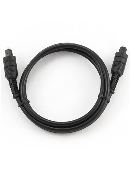 Cablu audio Cablexpert CC-OPT-1M, Toslink - Toslink, 1m, Negru