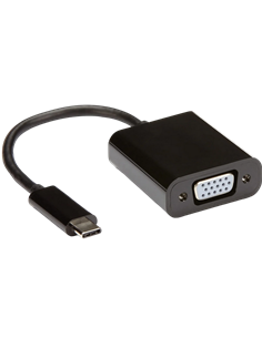 Adaptor Video APC Electronic APC-631008, Type-C - VGA D-Sub, 0,15m, Negru 2