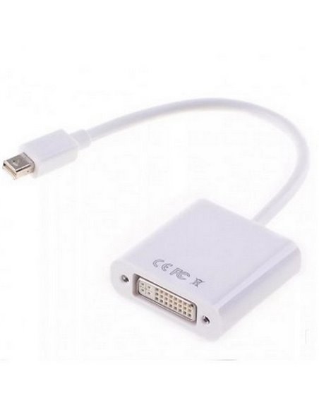 Видеоадаптер APC Electronic APC-631033, MiniDP (M) - DVI-I (F), 0,15м, Белый