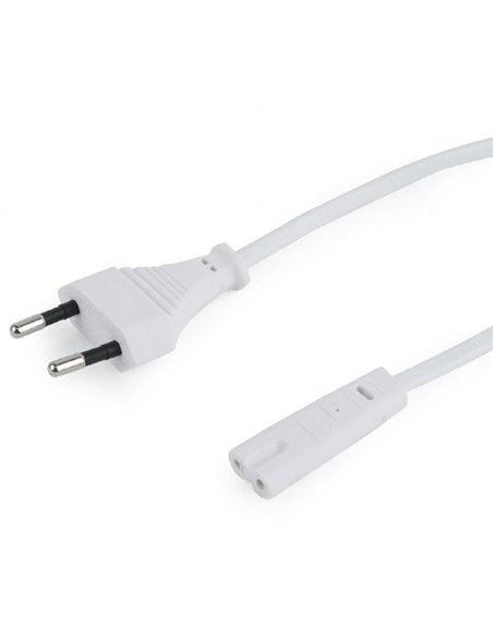Шнур питания Cablexpert PC-184/2-W, 1,8м, Белый