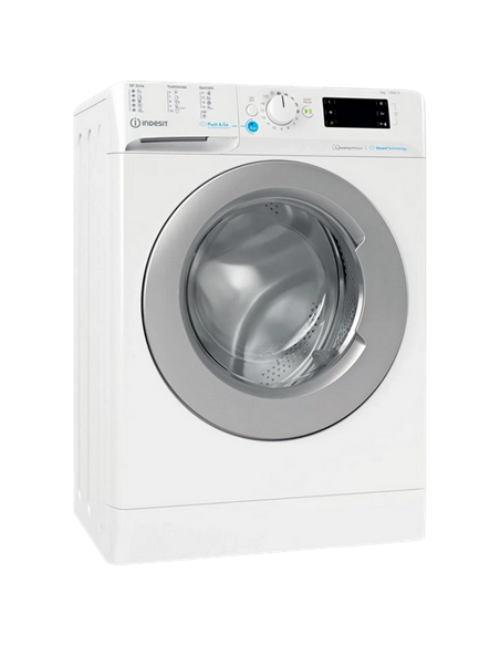 Mașină de spălat Indesit BWSE 71295X WSV, 7kg, Alb