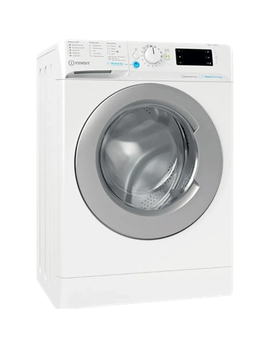 Mașină de spălat Indesit BWSE 71295X WSV, 7kg, Alb