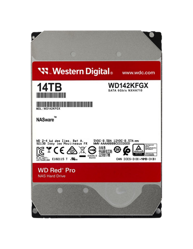 Unitate HDD Western Digital WD Red Pro, 3.5", 14 TB WD142KFGX