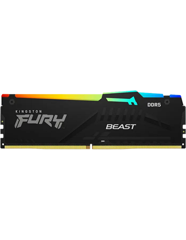 Оперативная память Kingston FURY Beast RGB, DDR4 SDRAM, 3600 МГц, 16 ГБ, KF436C17BB2AK2/16