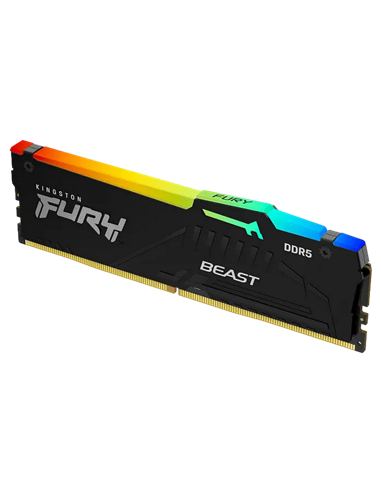 Оперативная память Kingston FURY Beast RGB, DDR4 SDRAM, 3600 МГц, 16 ГБ, KF436C17BB2AK2/16