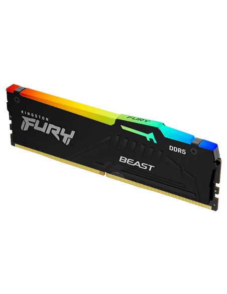 Оперативная память Kingston FURY Beast RGB, DDR4 SDRAM, 3600 МГц, 16 ГБ, KF436C17BB2AK2/16