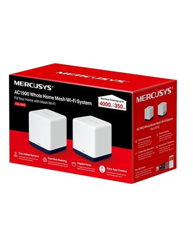 Домашняя Mesh Wi-Fi система MERCUSYS Halo H50G (2-pack), Белый