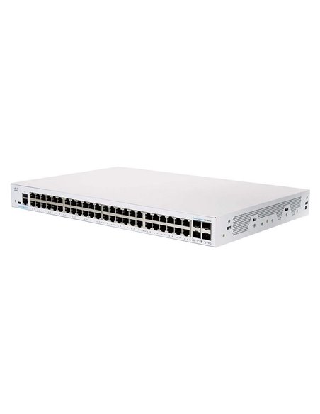 Сетевой коммутатор Cisco CBS250-48T, 48x 10/100/1000 Мбит/с, 4x SFP