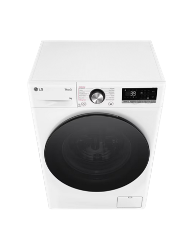 Mașină de spălat LG F2WR709S2W, 9kg, Alb