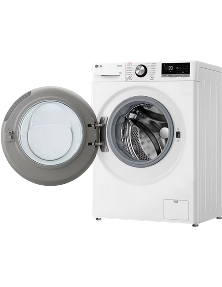 Mașină de spălat LG F2WR709S2W, 9kg, Alb