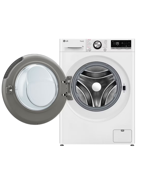 Mașină de spălat LG F2WR709S2W, 9kg, Alb