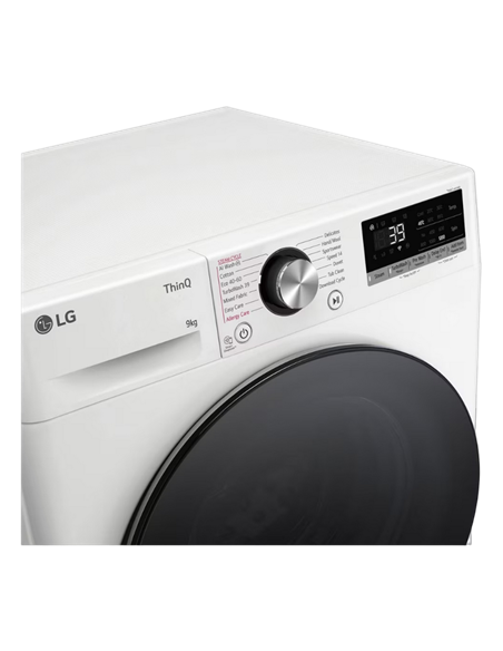 Mașină de spălat LG F2WR709S2W, 9kg, Alb