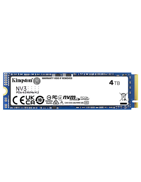 Unitate SSD Kingston NV3, 4096GB, SNV3S/4000G