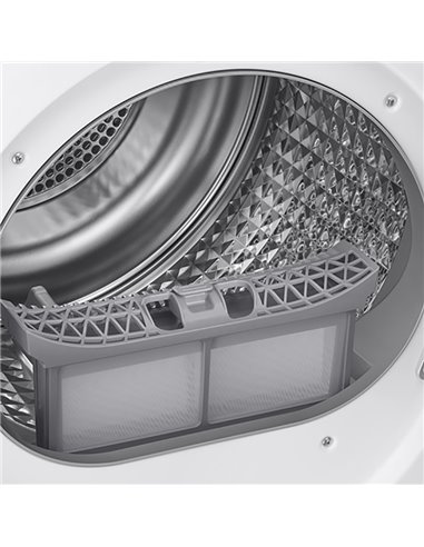 Сушильная машина Samsung DV90BB5245AES7, 9кг, Белый