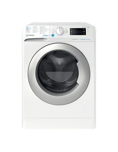 Mașină de spălat cu uscător Indesit BDE 86436 WSV EE, 8kg, Alb