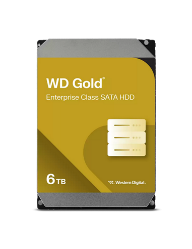 Жесткий диск Western Digital WD Gold, 3.5", 6 ТБ <WD6004FRYZ>