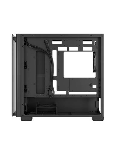 Carcasă PC ASUS A23 PLUS TG ARGB, Mini-Tower, Negru