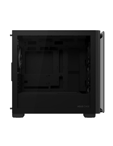 Компьютерный корпус ASUS A23 PLUS TG ARGB, Mini-Tower, Чёрный