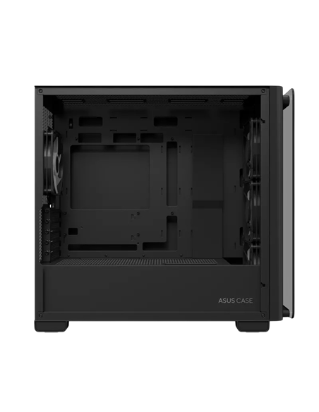 Компьютерный корпус ASUS A23 PLUS TG ARGB, Mini-Tower, Чёрный