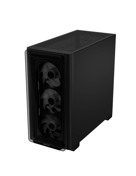 Carcasă PC ASUS A23 PLUS TG ARGB, Mini-Tower, Negru