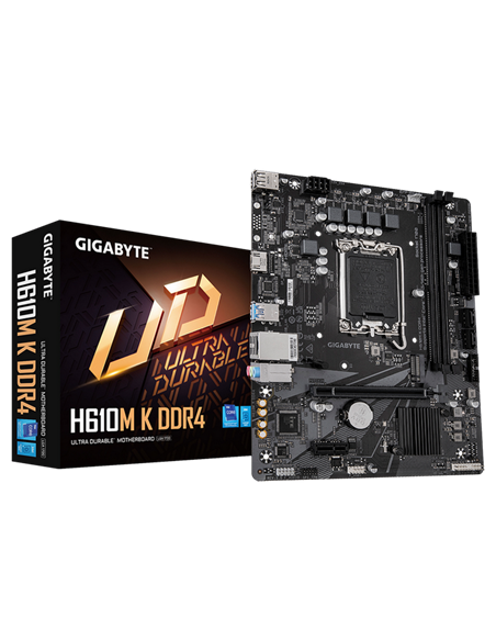 Placă de bază Gigabyte H610M K DDR4 2.0, LGA1700, Intel H610, Micro-ATX
