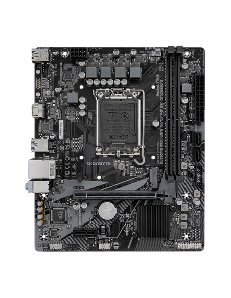 Материнская плата Gigabyte H610M K DDR4 2.0, LGA1700, Intel H610, Micro-ATX