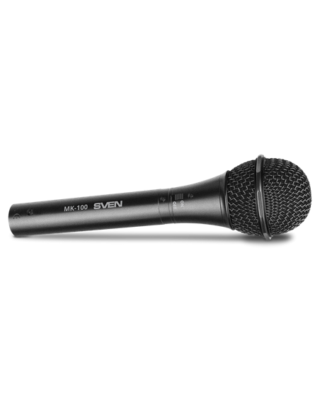 Microfon Karaoke SVEN MK-100, Cu fir, Negru Microfon Karaoke SVEN MK-100, Cu fir, Negru