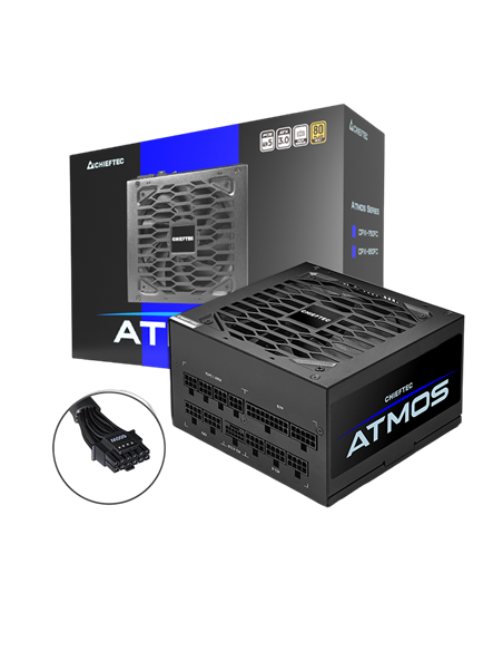 Блок питания для компьютеров Chieftec CPX-850FC, 850Вт, ATX, Полностью модульный