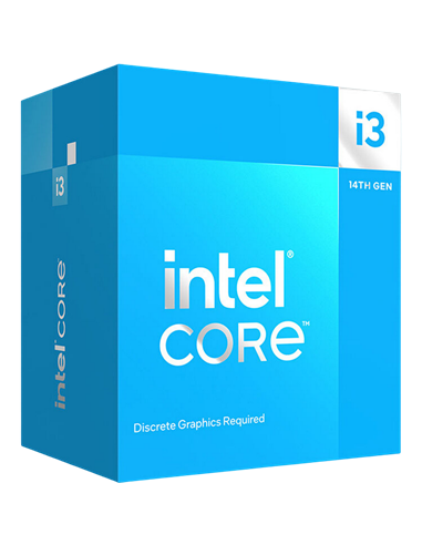 Процессор Intel Core i3-14100F, Нет встроенной графики, | Tray