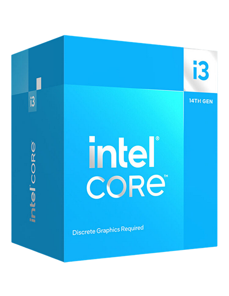 Процессор Intel Core i3-14100F, Нет встроенной графики, | Tray