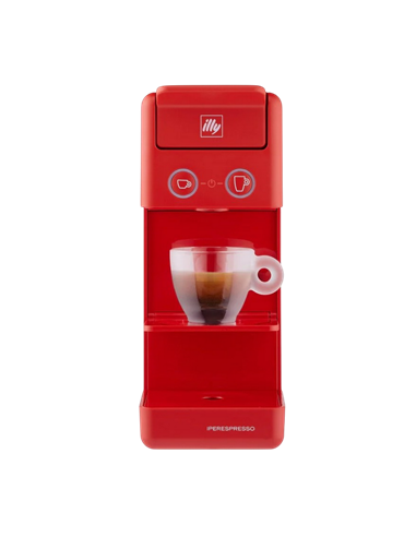 Cafetiera cu capsule illy Y3.3, 1250W, Roșu