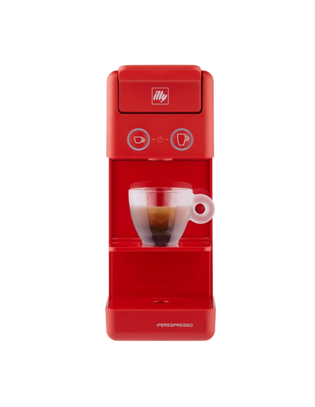 Cafetiera cu capsule illy Y3.3, 1250W, Roșu